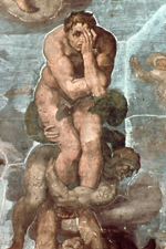 Michaelangelo, Sistine Chapel, Fall of the Damned