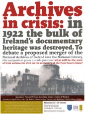 Archives in Crisis poster