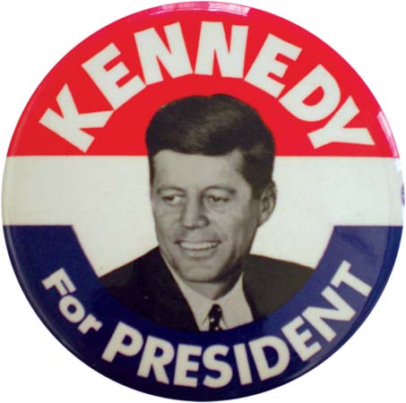 kennedy election pin