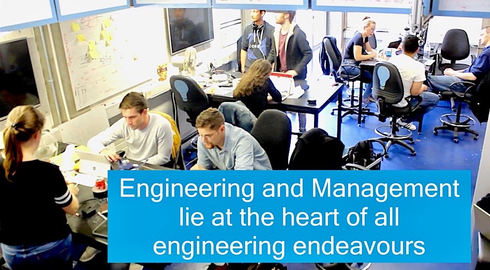 Manufacturing & Management lie at the heart of all engineering endeavours.