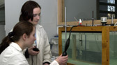 Students at work in the JS NPCAM laboratory