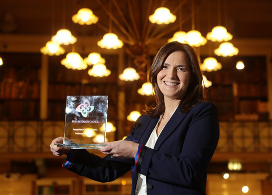 Anna Davies is the Irish Research Council (IRC) Researcher of the Year