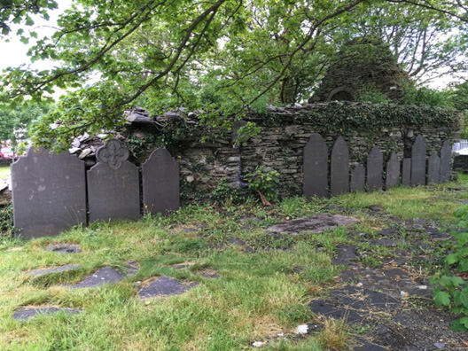 Headstones of Valentia Slate at Caherciveen Old Church, Co. Kerry