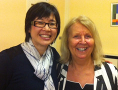 Dr Joyce Yen with Prof Eileen Drew
