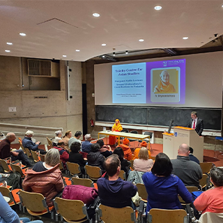 Pciture of a Lecture Theatre at Trinity College