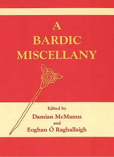A Bardic Miscellany cover