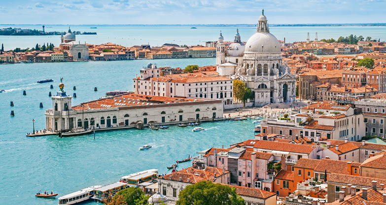 Venice canal skyline