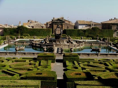 Bagnaia, Villa Lante, Parterre