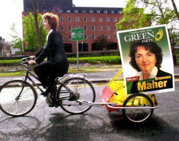 Greens campaigning