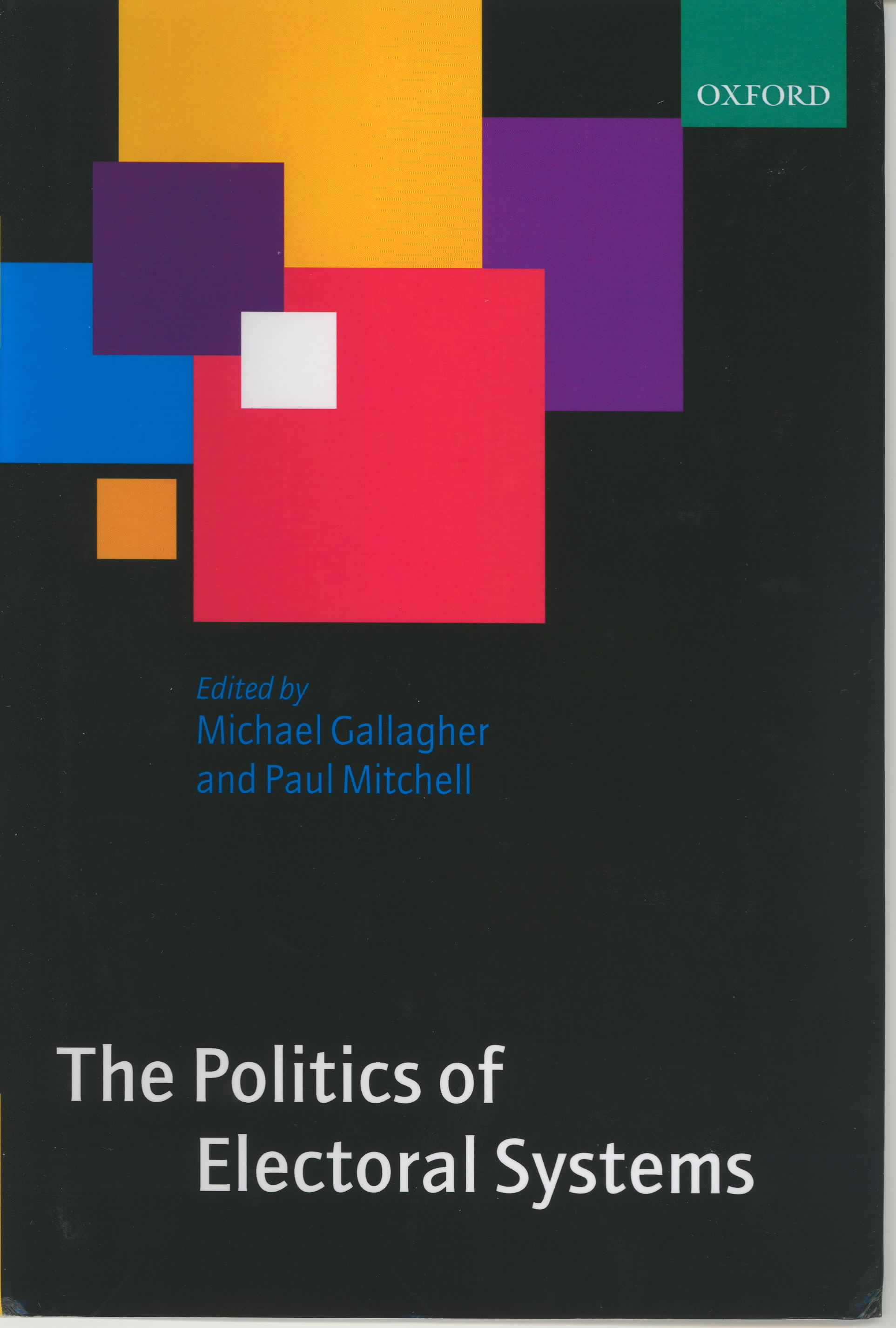 Cover of Politics of Electoral Systems