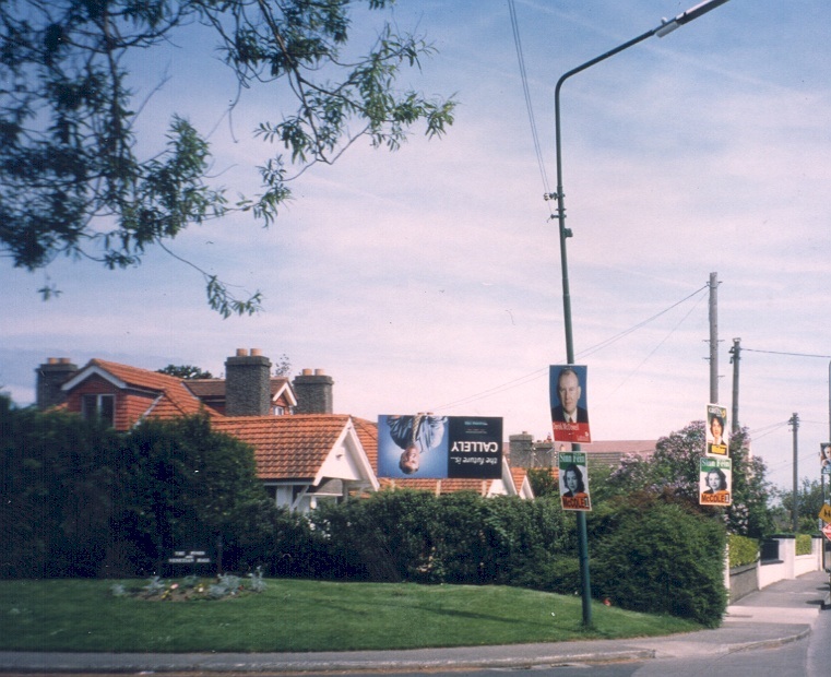 Upside down posters