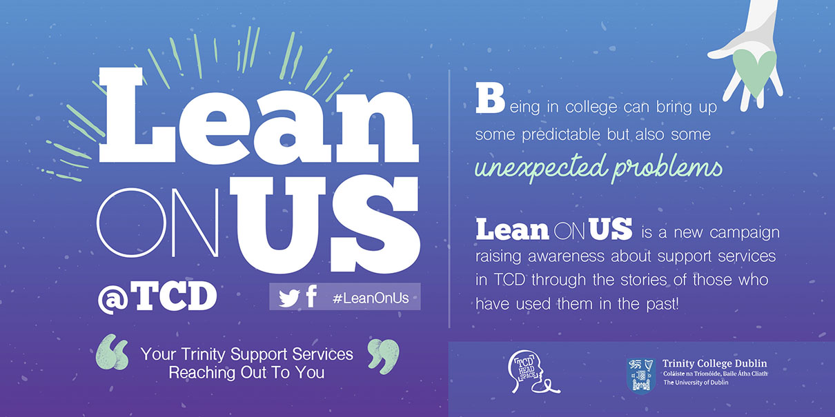 Lean on Us Front Flyer