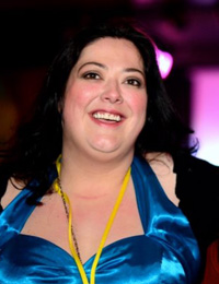 Photograph of Ciara Nolan at a theatre event