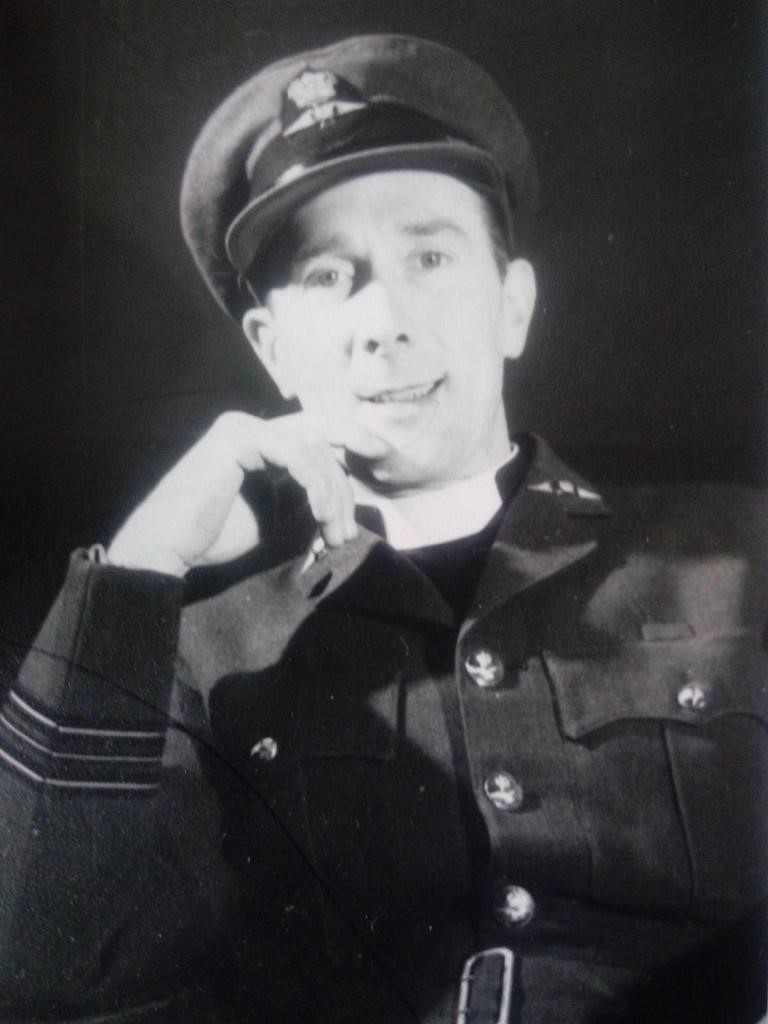 Rev Dr William Martin in his RAF uniform