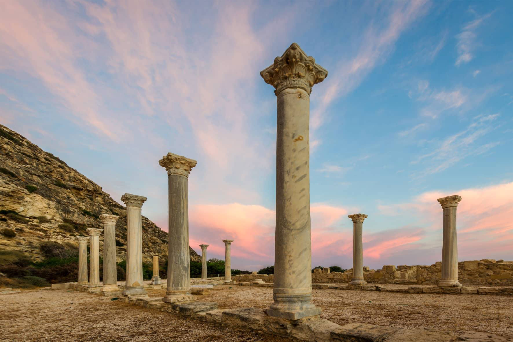 The Kourion coastal basilica (Image © Adamos Papantoniou)