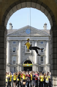 Student Abseiling Photo 1