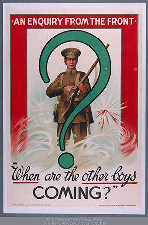 Caption. EPB Papyrus Case 55c. Recruiting poster. c. 1914