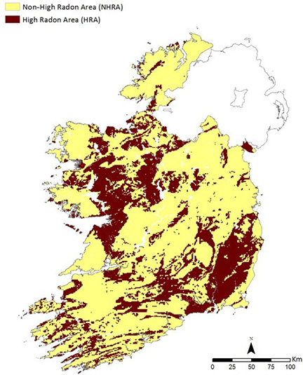 Radon Map of Ireland