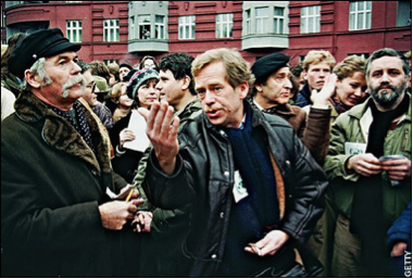 Václav Havel and the Charter 77 signatories