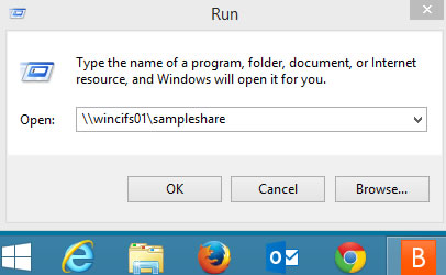 Windows 8 Run box