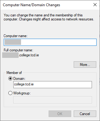 Change Computer name