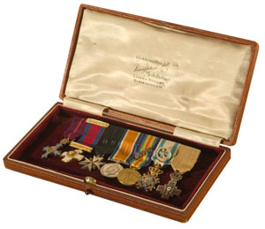 MS 11007: J.J. Abraham's dress medals