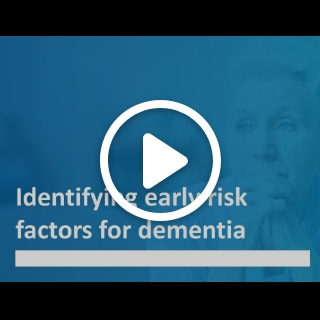 Identifying early risk factors for dementia