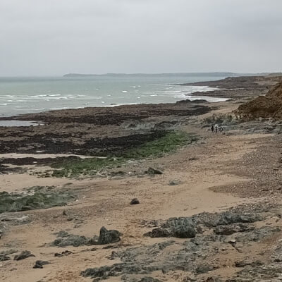 Cullenstown Raised beachs and Cambrianmeta sediments