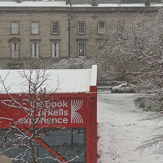 Museum Building in Snow 7