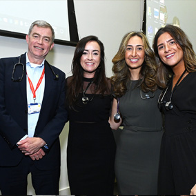 Prof Colin Doherty, Madison Burns, Jessica Bidawid, Despinc Petsis