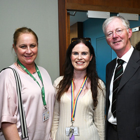 Rita Keane, Orla Mulligan, Prof Joe Keane