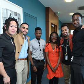 Tristan Sze Yulim, Usama Al Abri, Aty Moganetsi, Tabitha Richard-Akinyemi, Kariem El-Hanan, Eustace Schlu