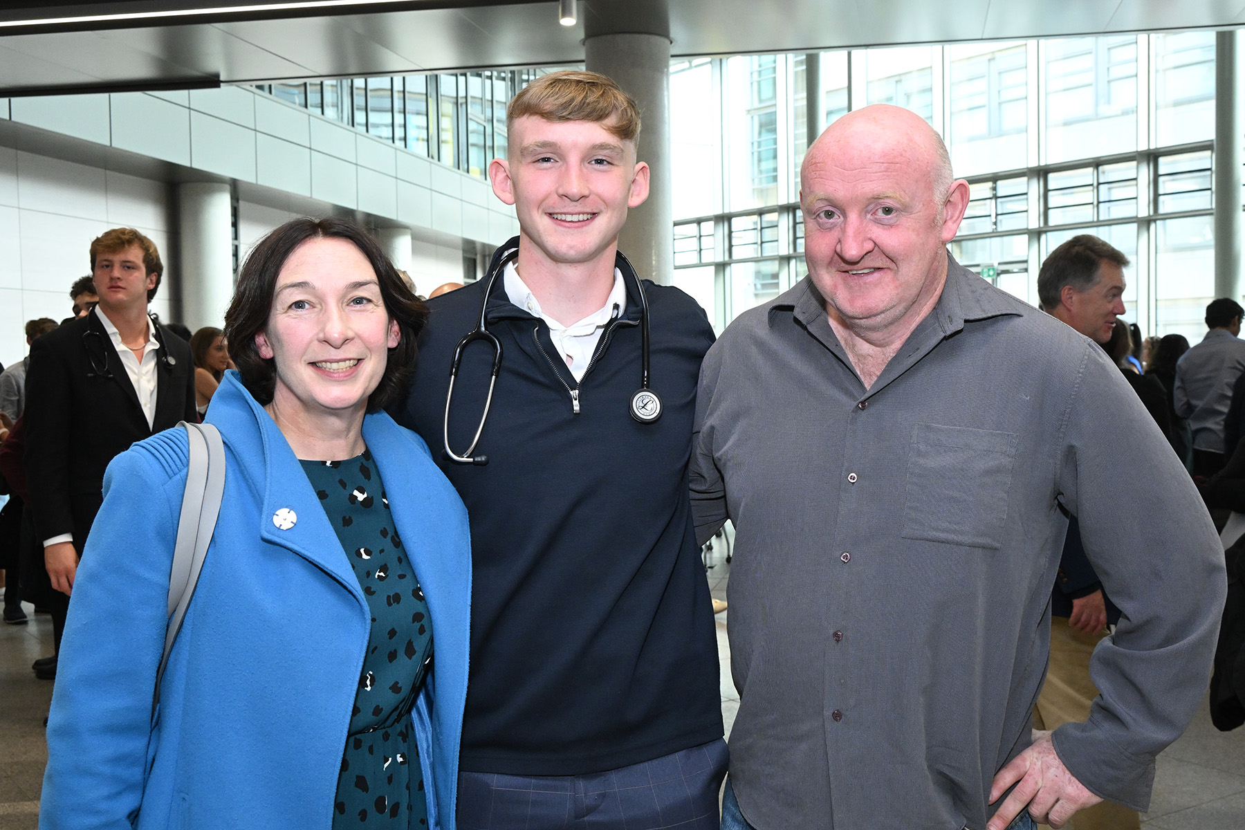 Dr Brid Halvey, Mr Sean Halvey, Mr John Halvey.