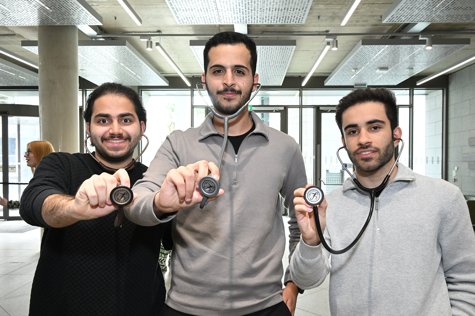 Mr Salman Al Awadhi, Mr Salman Al Shammari, Mr Saleh Al Kandari