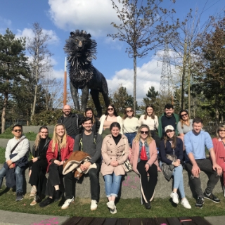 Students at CS Lewis Square Belfast