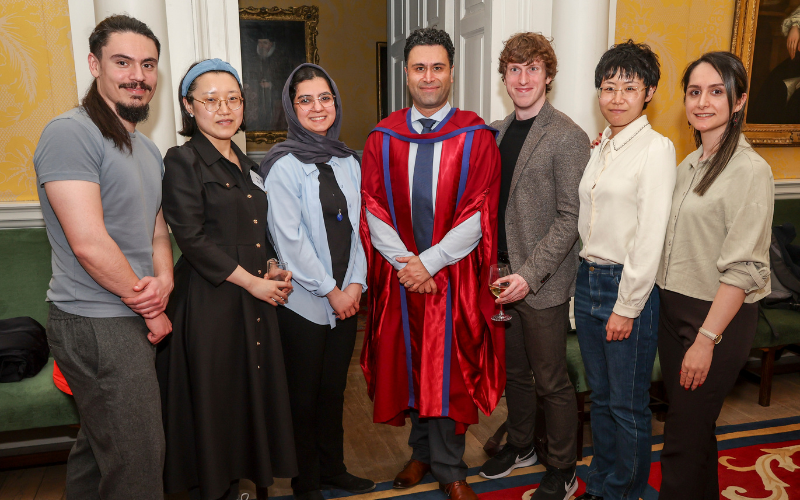 SOHAM research team: Michele D’Errico, Dr Hao Cui, Saeedeh Mohammadi, Professor Taha Yasseri, Nico Mutzner, Dr Ruiqing Han, Faezeh Fadaei