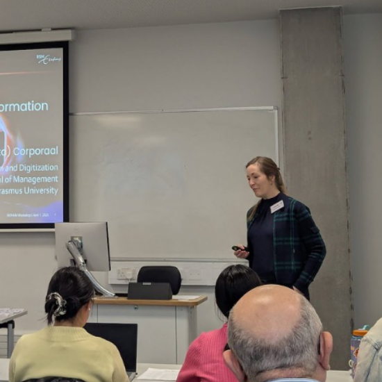 Dr Greetje Corporaal from Erasmus University of Rotterdam