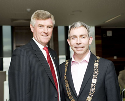 Lord Mayor and City Manager at Inaugural Dublin Forum
