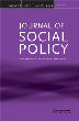 Journal cover: Journal of Social Policy