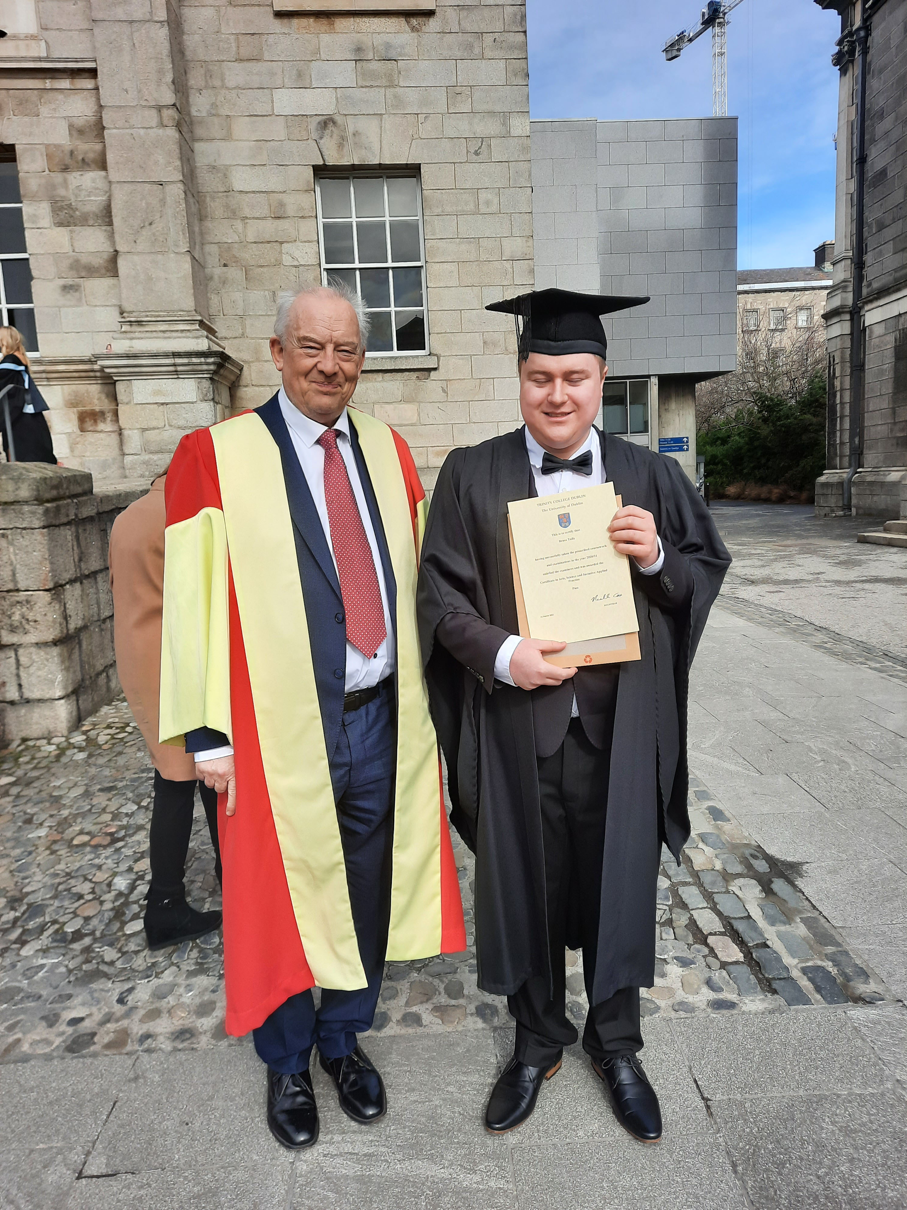 Certificate In Arts Science And Inclusive Applied Practice Graduation 